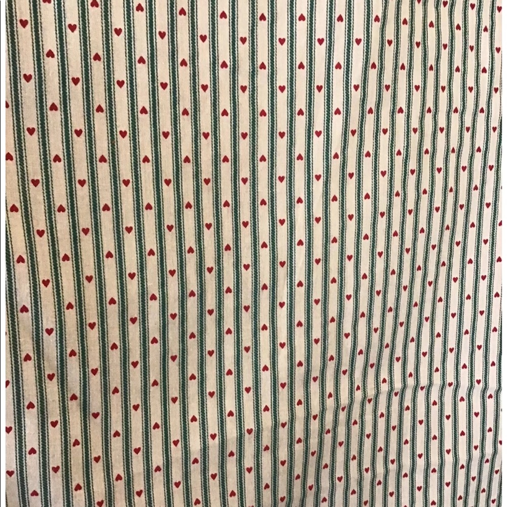 Vintage Heart Fabric 5 + Yards x 43”